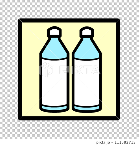 PET bottle water 111592715
