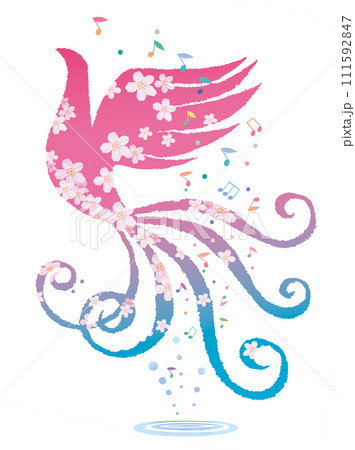 フェニックスと桜 フェニックスと桜 111592847