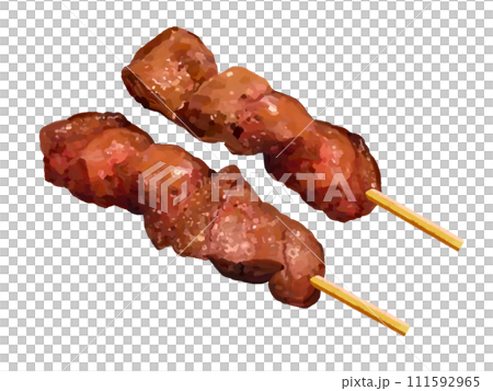 烤雞肉串（肝） 2 塊 111592965