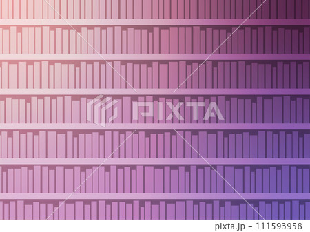 Graphic bookshelf violet pattern purple minimal background 111593958