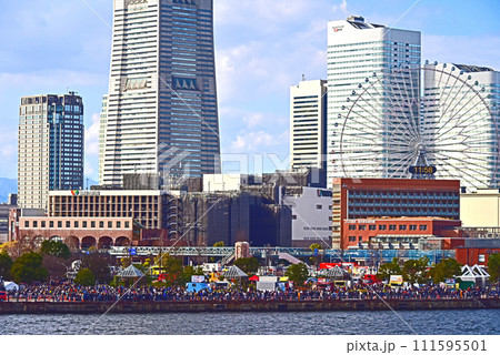横浜みなとみらい 出初式風景 横浜みなとみらい 出初式風景 111595501