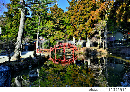三重県朝熊岳金剛證寺の連真の池 三重県朝熊岳金剛證寺の連真の池 111595913