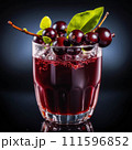 Delicious chokeberry juice Delicious chokeberry juice 111596852