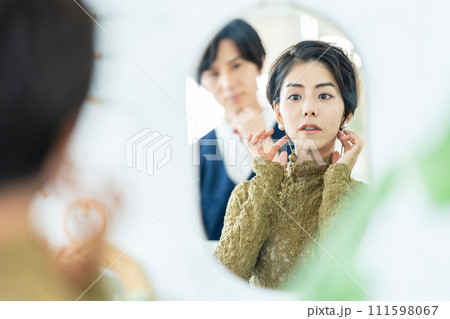 ブライダル　新郎新婦　メイク 111598067