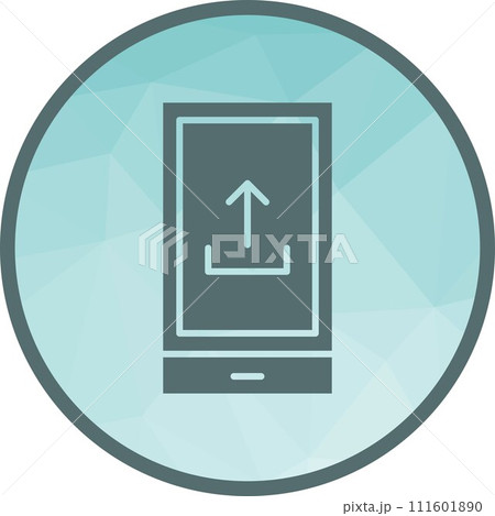 Upload From Phone icon vector image. 111601890