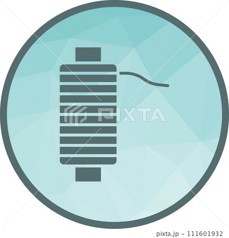 Thread icon vector image.のイラスト素材 [111601932] - PIXTA