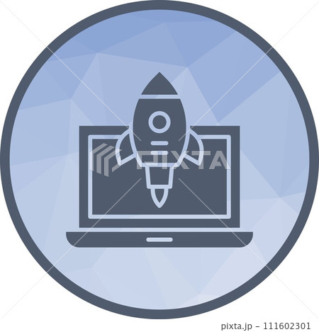 Startup icon vector image. 111602301