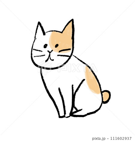 おすわり猫ちゃん おすわり猫ちゃん 111602937