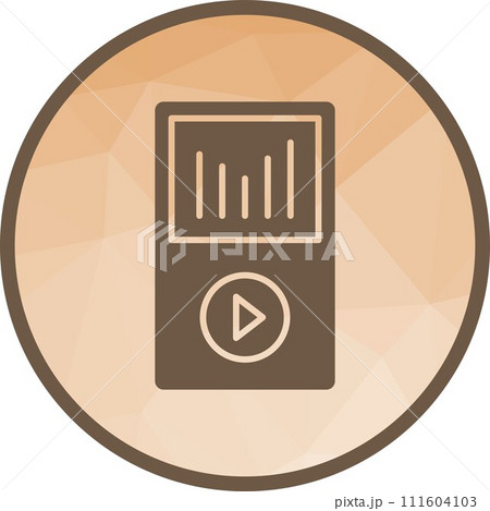Mp3 Player icon vector image. Mp3 Player icon vector image. 111604103