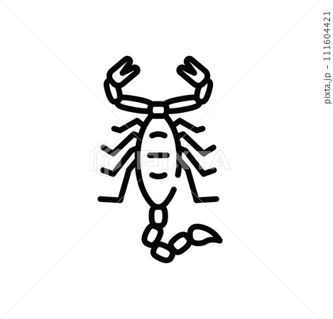 サソリ 111604421