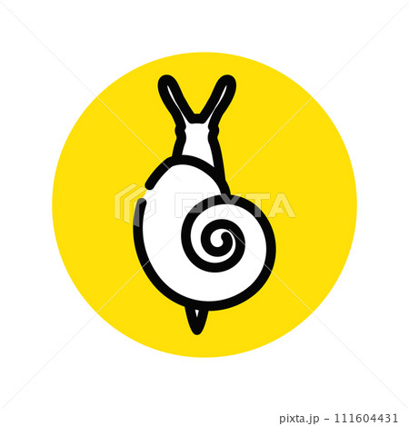 カタツムリ　蝸牛 111604431