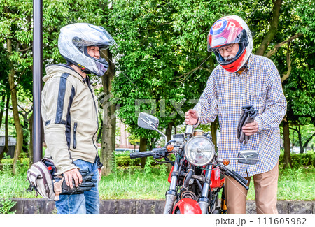 バイクライフ　親子でツーリング 111605982