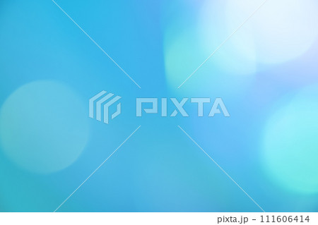 ブルーカラー系ファンシーでカラフルな玉ボケイメージ 背景素材 ブルーカラー系ファンシーでカラフルな玉ボケイメージ 背景素材 111606414