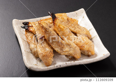 手羽先の先の塩焼き 手羽先の先の塩焼き 111609109