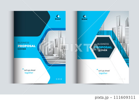 Corporate Business Proposal Catalog Cover Design Template Concepts Corporate Business Proposal Catalog Cover Design Template Concepts 111609311