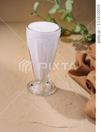 Iced coffee in plastic cup Iced coffee in plastic cup 111610054