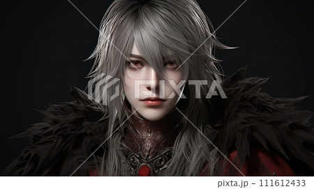 Close up of a fantasy game character Close up of a fantasy game character 111612433