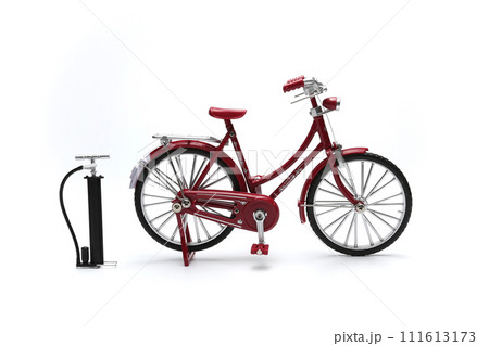 自転車 空気入れ ミニチュア イメージ 自転車 空気入れ ミニチュア イメージ 111613173