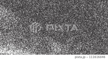 Vintage vhs background. Gray grunge texture.Noise overlay effect with dust tone concerne glitter surface. Monochrome vector pattern 111616846