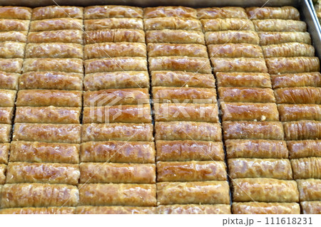 Bread and bakery products are sold in a store in Israel. Bread and bakery products are sold in a store in Israel. 111618231
