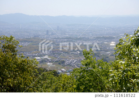 金蔵寺 境内から市内遠望 京都市西京区大原野 金蔵寺 境内から市内遠望 京都市西京区大原野 111618522