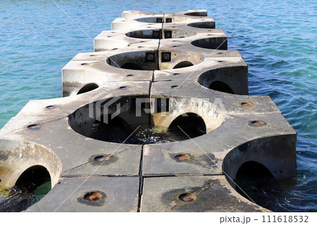 Berth for mooring boats and yachts in the port of Tel Aviv 111618532