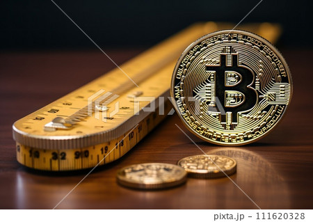 AI-generated content. Digital and Cryptocurrency Concept. bitcoin is the ruler. Generative AI 111620328