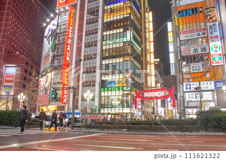 新宿の夜景 新宿の夜景 111621322
