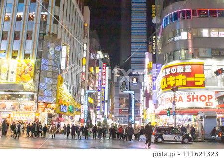 新宿の夜景 111621323