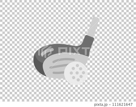 ゴルフのアイコンのイラスト 111621647