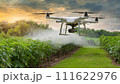 ドローンによる農薬散布 111622976