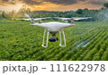 ドローンによる農薬散布 111622978