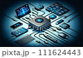 パソコンのUSBハブ＆ドッキングステーション 111624443