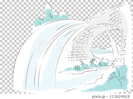 熊本　通潤橋 111624928