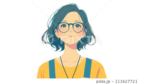 決意をした女性のイラスト素材 [111627721] - PIXTA