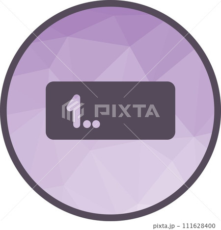 Input Numbers icon vector image.のイラスト素材 [111628400] - PIXTA