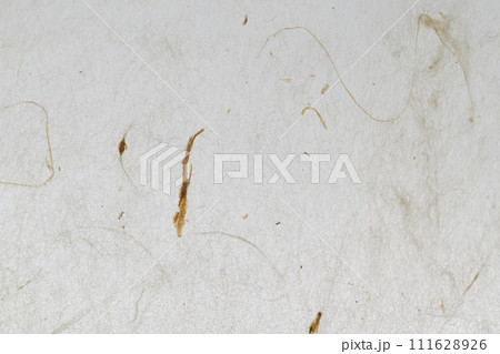 楮（こうぞ）和紙の背景素材 111628926