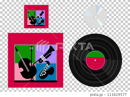 音楽CDとアナログレコード 111629577