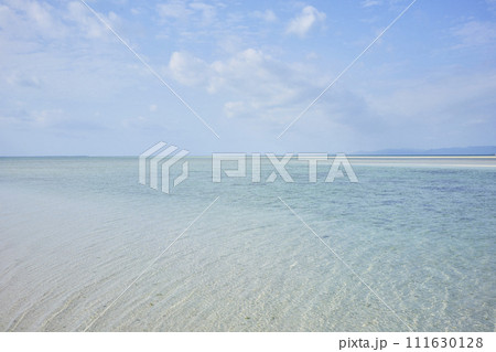 竹富島の青い海 竹富島の青い海 111630128