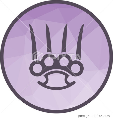 Claws icon vector image. Claws icon vector image. 111630229