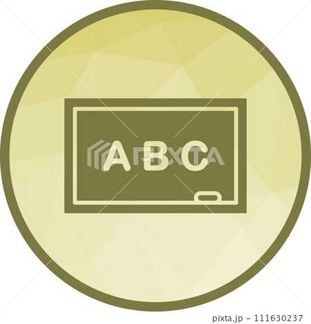 Classroom Board icon vector image. Classroom Board icon vector image. 111630237