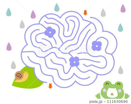 あじさいの迷路 あじさいの迷路 111630690