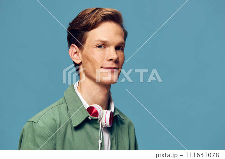 Stylish and Confident: A Collection of Handsome Young Men in Casual Portraits Stylish and Confident: A Collection of Handsome Young Men in Casual Portraits 111631078