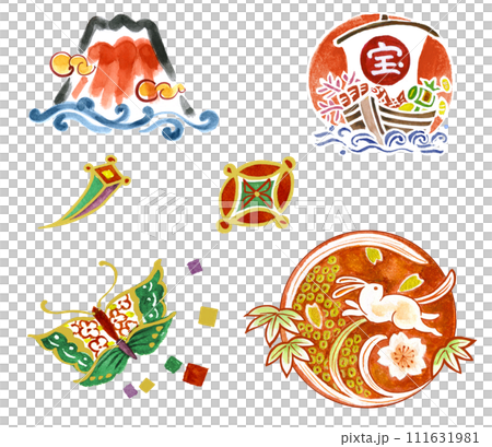 日式花紋 111631981