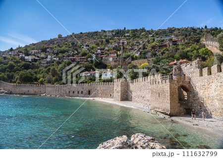 Kizil Kule Red Tower in Alanya, Antalya, Turkey 111632799