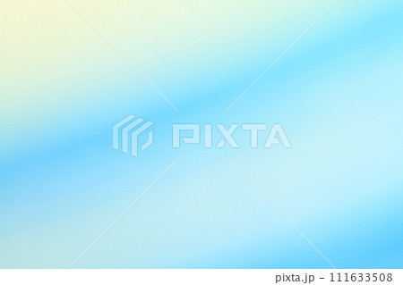 青色系の流れるようなライン背景　グラデーション 111633508