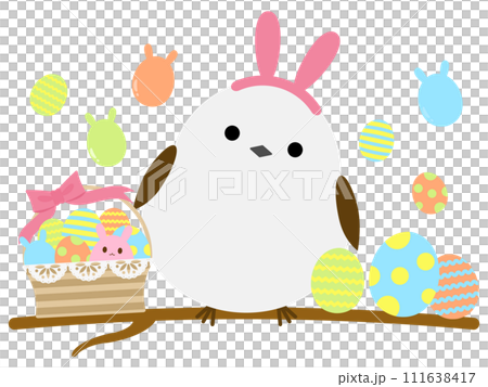 享受復活節的長尾飛蛾的圖標 111638417