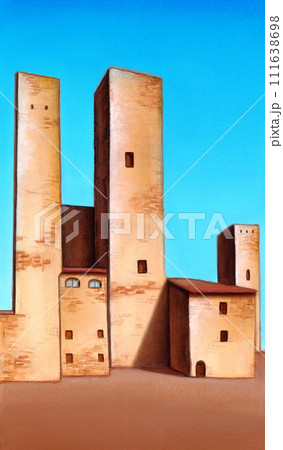 Medieval city Medieval city 111638698