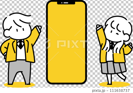 智慧型手機和高中生 智慧型手機和高中生 111638737