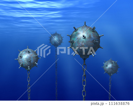 Underwater mines 111638876
